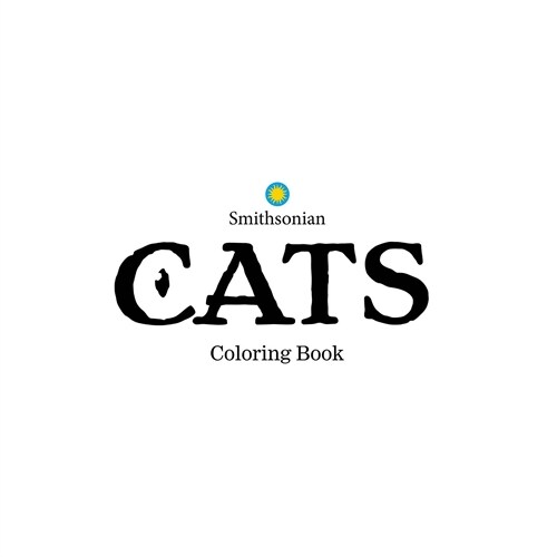 Cats: A Smithsonian Coloring Book (Paperback)
