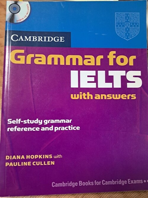 [중고] Cambridge Grammar for IELTS Student‘s Book with Answers and Audio CD (Package)