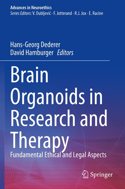 Brain Organoids in Research and Therapy: Fundamental Ethical and Legal Aspects (Paperback, 2022)