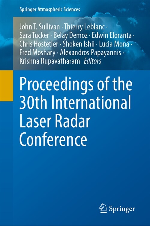 Proceedings of the 30th International Laser Radar Conference (Hardcover, 2023)