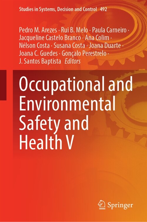 Occupational and Environmental Safety and Health V (Hardcover, 2024)