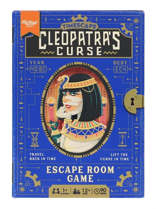 Timescape: Cleopatras Curse: An Escape Room Game (Board Games)