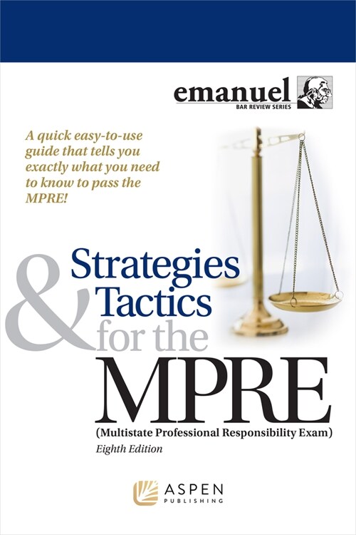 Strategies & Tactics for the MPRE (Paperback, 8)