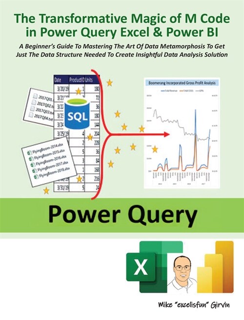 The Transformative Magic of M Code in Power Query Excel & Power Bi: A Beginners Guide to Mastering the Art of Data Metamorphosis to Get Just the Data (Paperback)