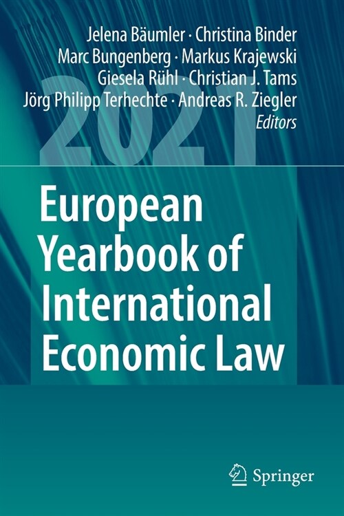 European Yearbook of International Economic Law 2021 (Paperback, 2022)