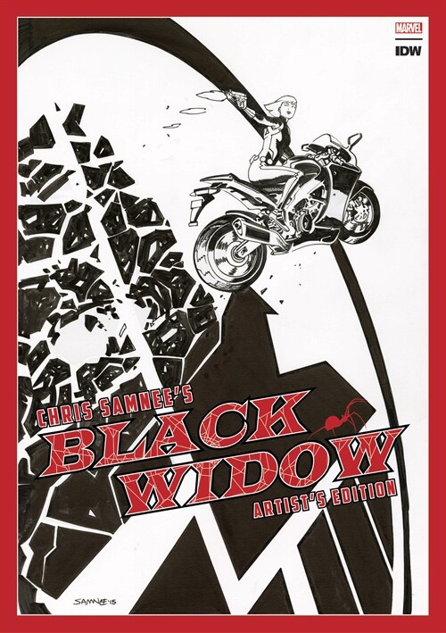 Chris Samnees Black Widow Artists Edition (Hardcover)