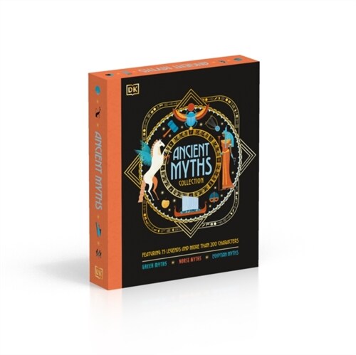 Ancient Myths Collection: Greek Myths, Norse Myths and Egyptian Myths : Featuring 75 Legends and More than 200 Characters (Multiple-component retail product, slip-cased)