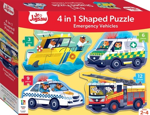 SHAPED 4 IN 1 JIGSAW EMERGENCY