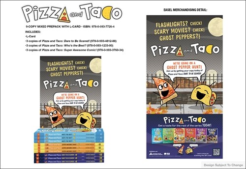 Pizza and Taco 9-Copy Prepack with L-Card Summer 2023 (Trade-only Material)