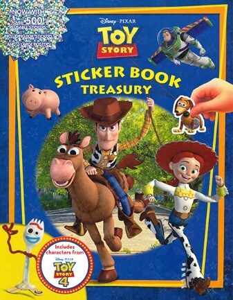 Disney Pixar Toy Story Sticker Book Treasury (Over 500 Stickers) (Paperback)
