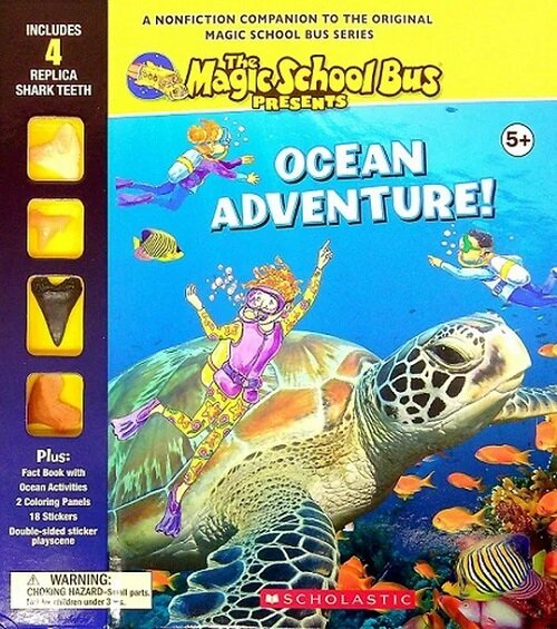 [중고] The Magic School Bus Presents : Ocean Adventure! (Hardcover)