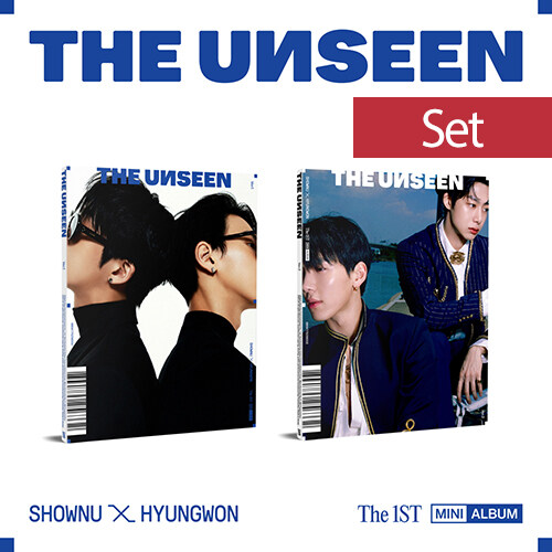 [SET] 셔누X형원 - 미니 1집 THE UNSEEN [2종 세트]