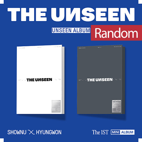 셔누X형원 - 미니 1집 THE UNSEEN [UNSEEN ver. / SEEN ver. 중 랜덤발송][한정반]