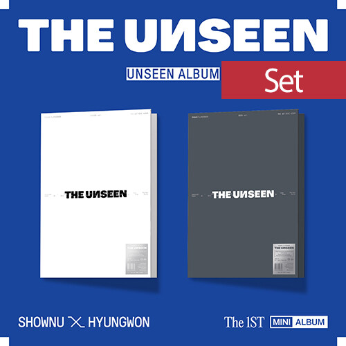 [SET] 셔누X형원 - 미니 1집 THE UNSEEN [UNSEEN ver. / SEEN ver. 세트][한정반]