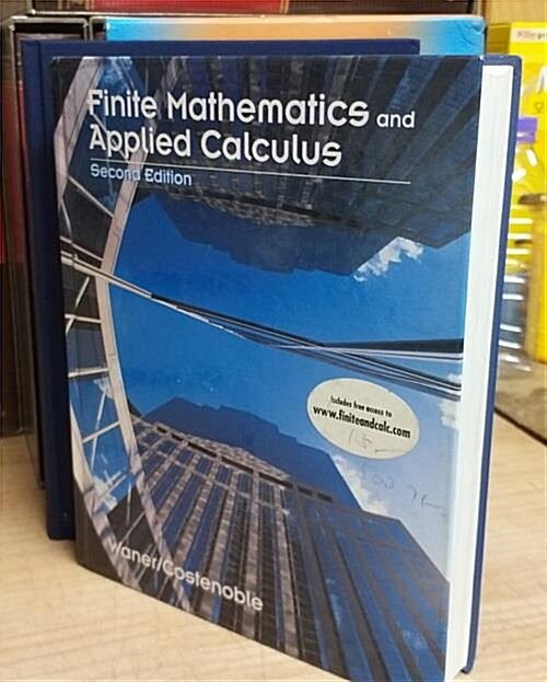 [중고] Finite Mathematics (Hardcover, 2 Rev ed)