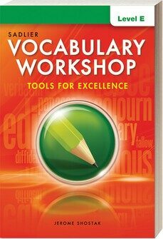 Vocabulary Workshop Tools for Excellence Student Book E (G-10) (Paperback)