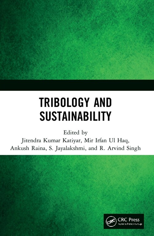 Tribology and Sustainability (Paperback, 1)