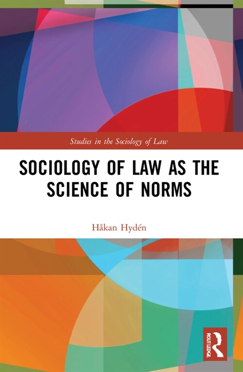 Sociology of Law as the Science of Norms (Paperback, 1)