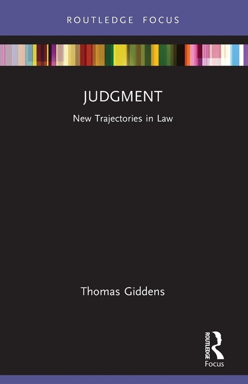 Judgment : New Trajectories in Law (Paperback)
