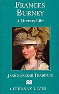 Frances Burney : A Literary Life (Paperback)