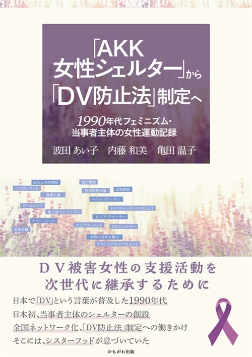 「AKK女性シェルタ-」から「DV防止法」制定へ