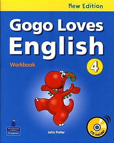 [중고] Gogo Loves English 4 (Workbook + CD 1장)