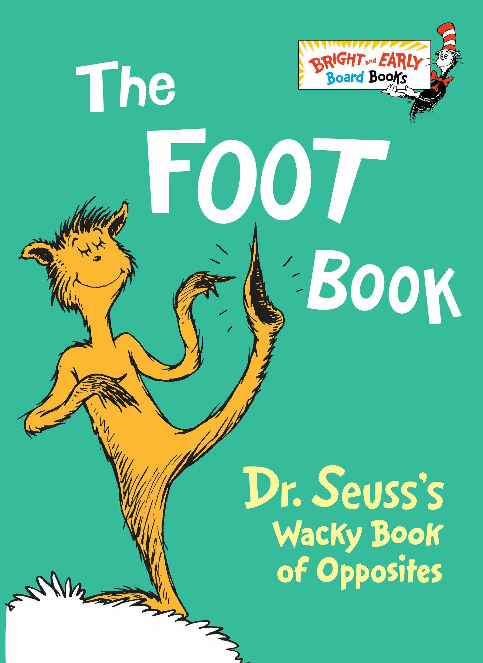 [중고] The Foot Book: Dr. Seusss Wacky Book of Opposites (Board Books)