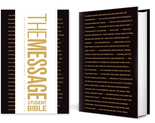 The Message Student Bible (Hardcover) (Hardcover)