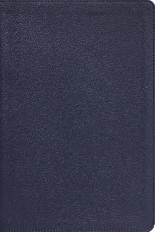 Nasb, Wide Margin Bible, Genuine Leather, Calfskin, Navy, Red Letter, 1995 Text, Comfort Print (Leather)