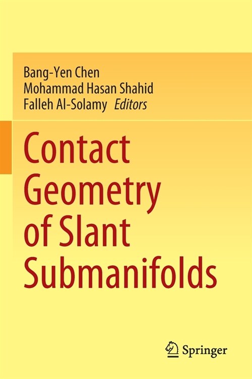 Contact Geometry of Slant Submanifolds (Paperback, 2022)