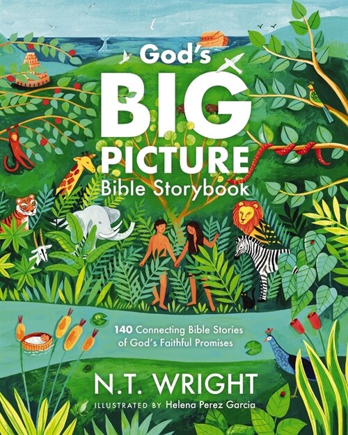 Gods Big Picture Bible Storybook: 140 Connecting Bible Stories of Gods Faithful Promises (Hardcover)