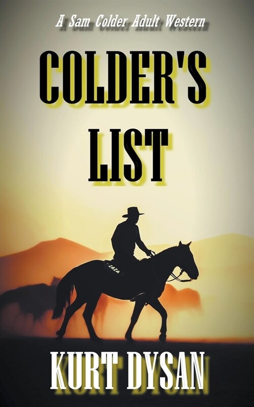 Colders List (Paperback)