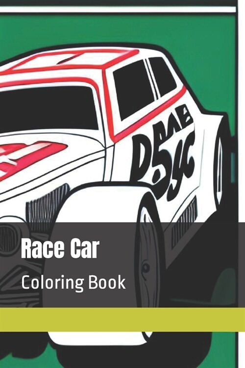 Race Car: Coloring Book (Paperback)