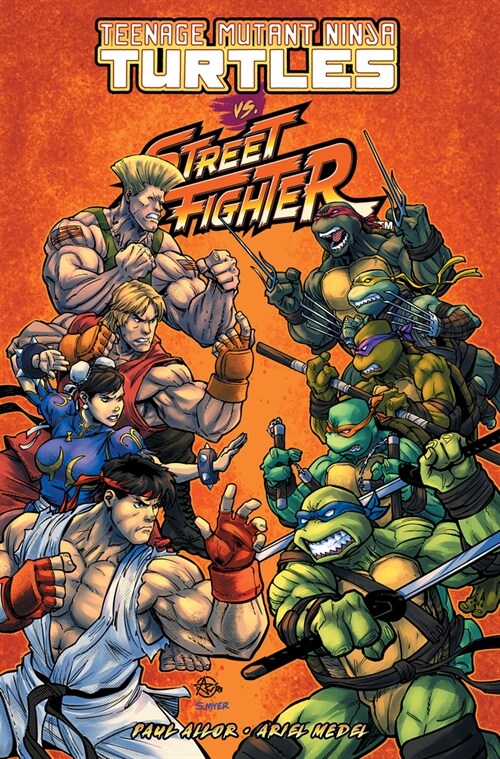 Teenage Mutant Ninja Turtles vs. Street Fighter (Paperback)