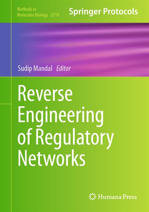 Reverse Engineering of Regulatory Networks (Hardcover, 2024)