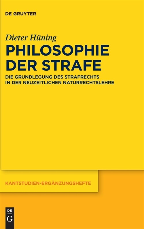 Philosophie der Strafe (Hardcover)