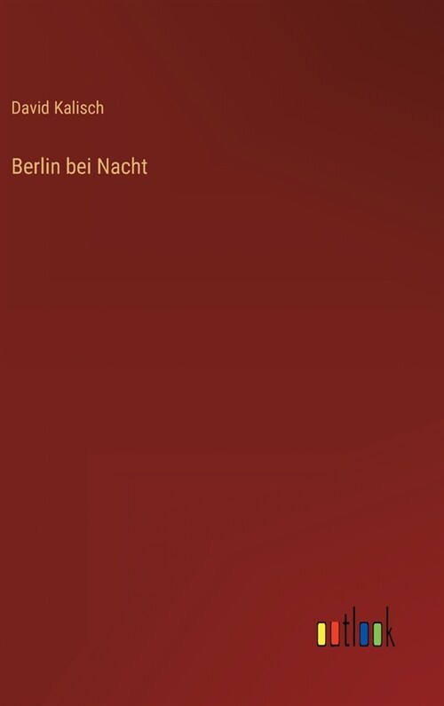 Berlin bei Nacht (Hardcover)