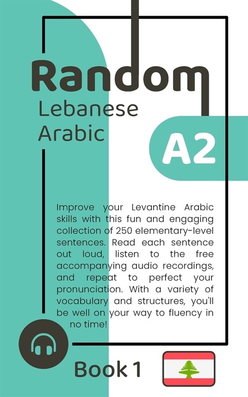 Random Lebanese Arabic A2 (Book 1) (Paperback)