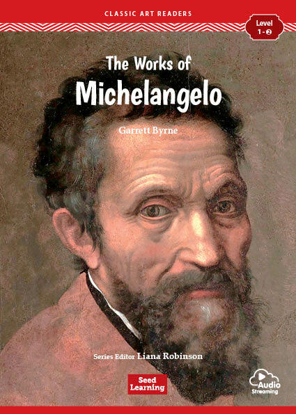 Classic Art Readers Level 1 : The Works of Michelangelo (Paperback  + Audio App)