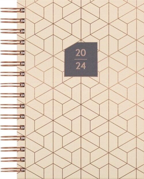 Matilda Myres Ivory Page-a-Day A5 Diary 2024 (Diary)