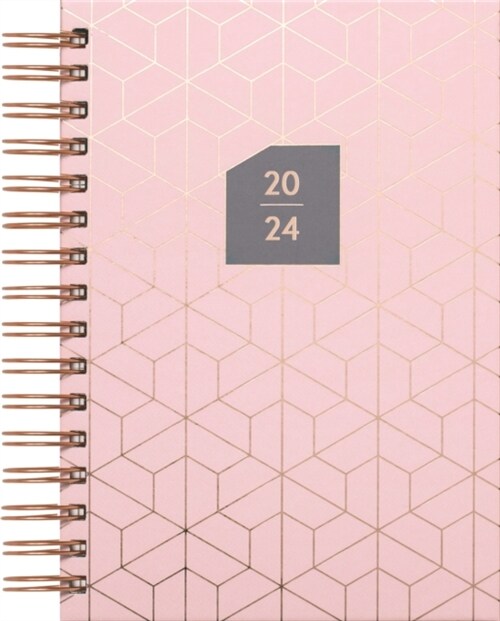 Matilda Myres Pink Page-a-Day A5 Diary 2024 (Diary)
