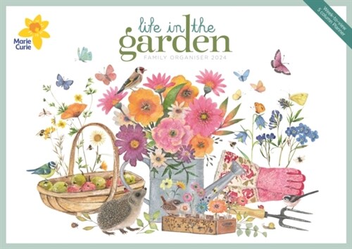 Marie Curie, Life in the Garden Planner A4 Calendar 2024 (Calendar)