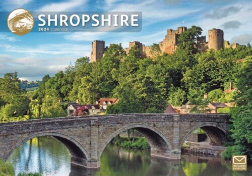 Shropshire A4 Calendar 2024 (Calendar)