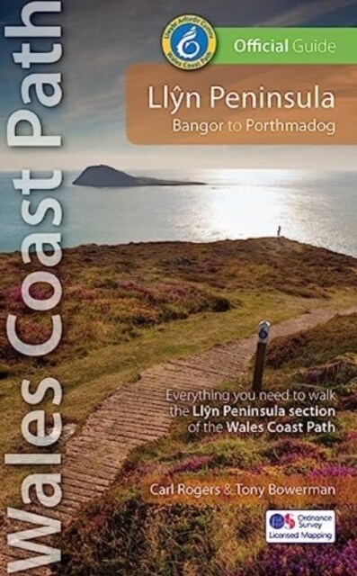 Llyn Peninsula Wales Coast Path Official Guide : Bangor to Porthmadog (Paperback, New ed)