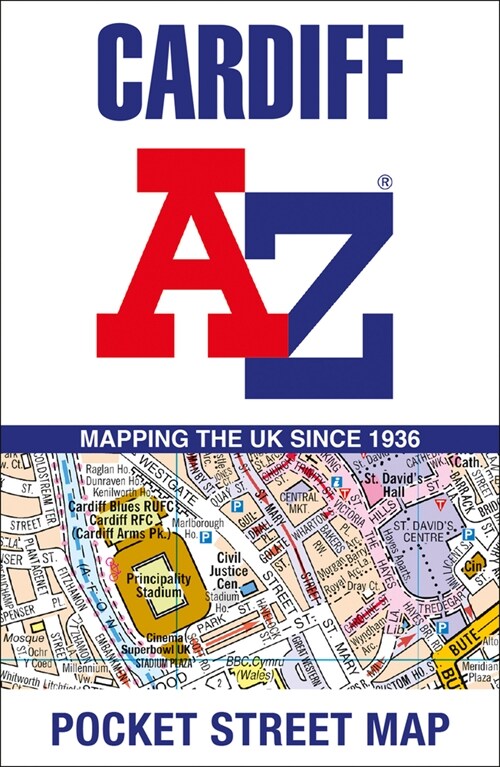 Cardiff A-Z Pocket Street Map (Sheet Map, folded, 2 Revised edition)