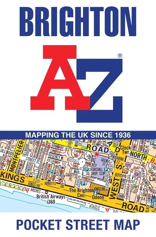 Brighton A-Z Pocket Street Map (Sheet Map, folded, 2 Revised edition)