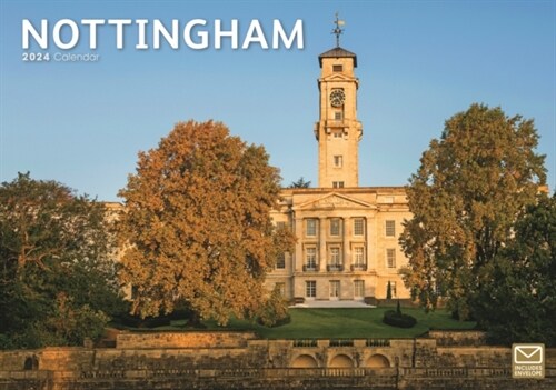 Nottingham A4 Calendar 2024 (Calendar)