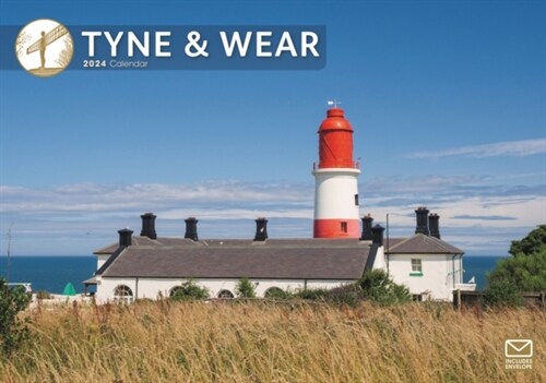 Tyne & Wear A4 Calendar 2024 (Calendar)