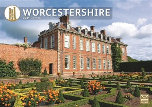 Worcestershire A4 Calendar 2024 (Calendar)