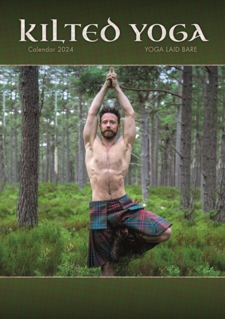 Kilted Yoga A3 Calendar 2024 (Calendar)